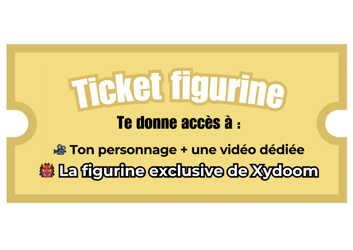 Ticket Figurine