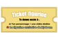 Ticket Figurine